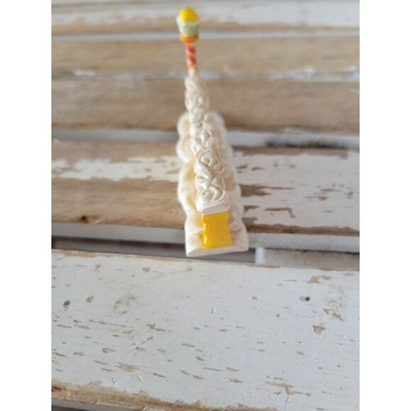 Lemax sugar spice frosted wafer brick wall fence light lamp - Picture 4 of 6